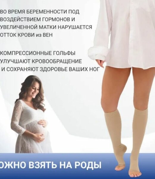 Компрессионные медицинские чулки/гольфы