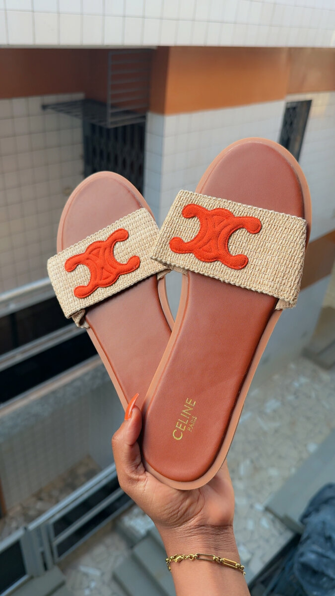 Sandales en paille chic