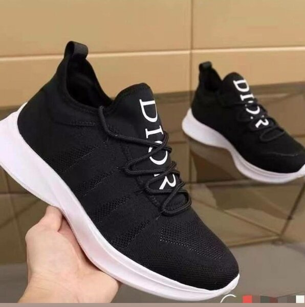 Baskets Noires Mode Dior