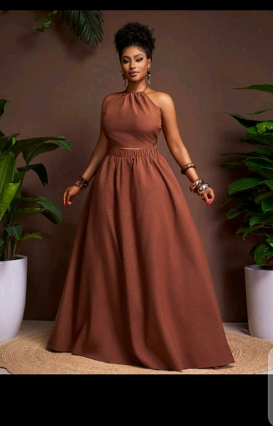 Robe Longue Élégante Femme