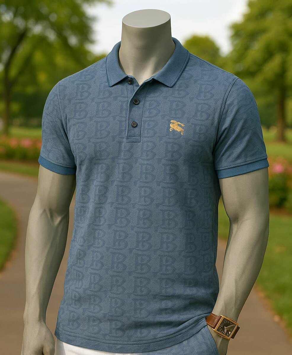 Polo Homme Élégant en Coton