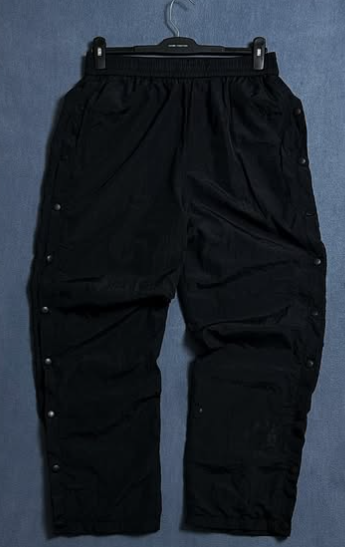 Nylon flared pants size: waist L / length 41