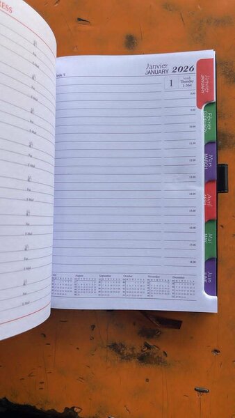 Agenda 2026 Élégante