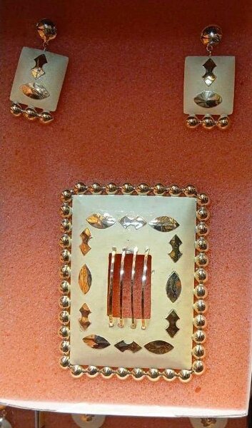 Set de Bijoux Élégant Doré
