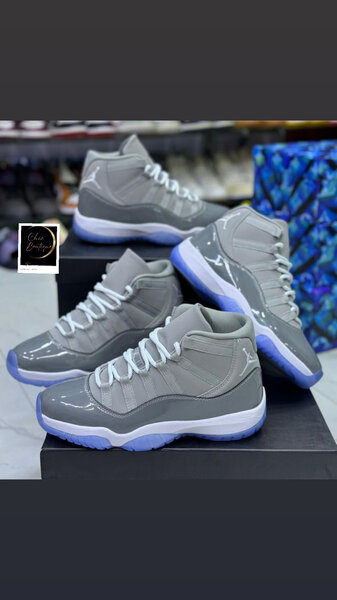 Baskets montantes grises