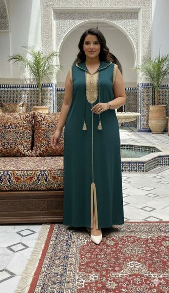 Robe Kaftan Élégante Femme