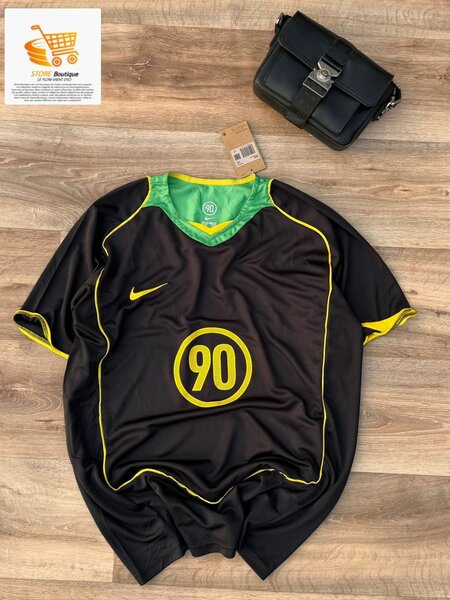 Maillot de Foot Noir 90