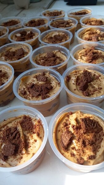 Desserts individuels gourmands