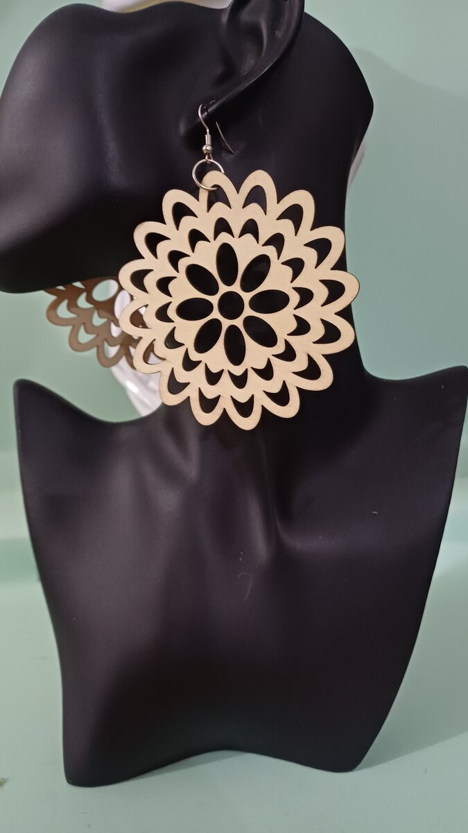 Boucles d'Oreilles Florales