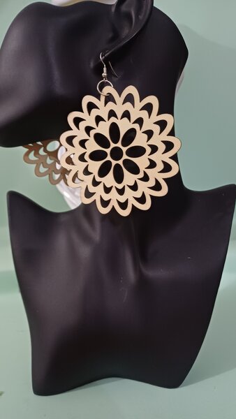 Boucles d'Oreilles Florales