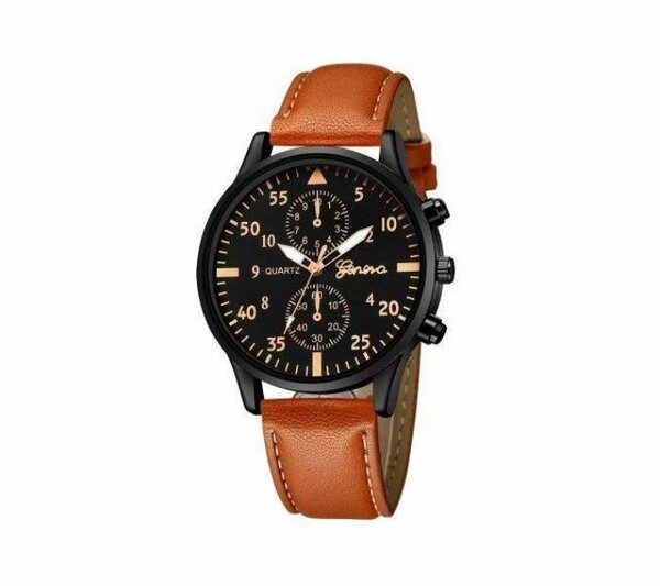 Montre Homme Quartz Cuir