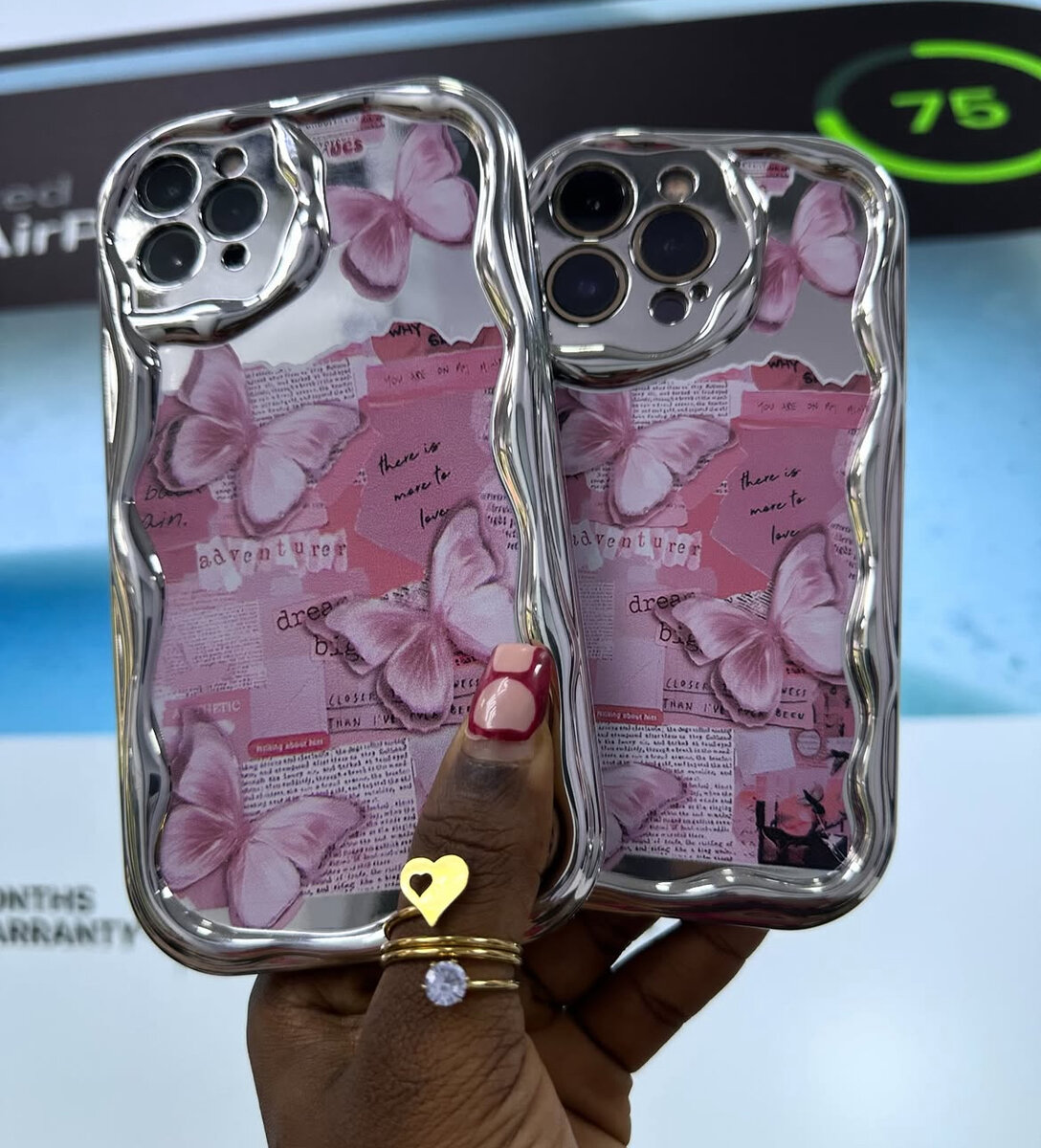 Coque iPhone Papillon Rétro