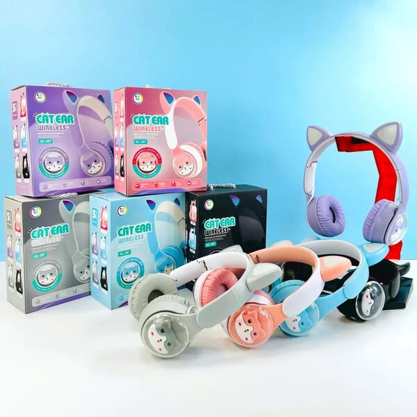 Casque Écouteurs Enfants Licorne