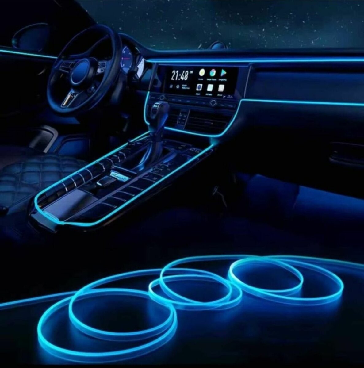 Éclairage LED intérieur voiture