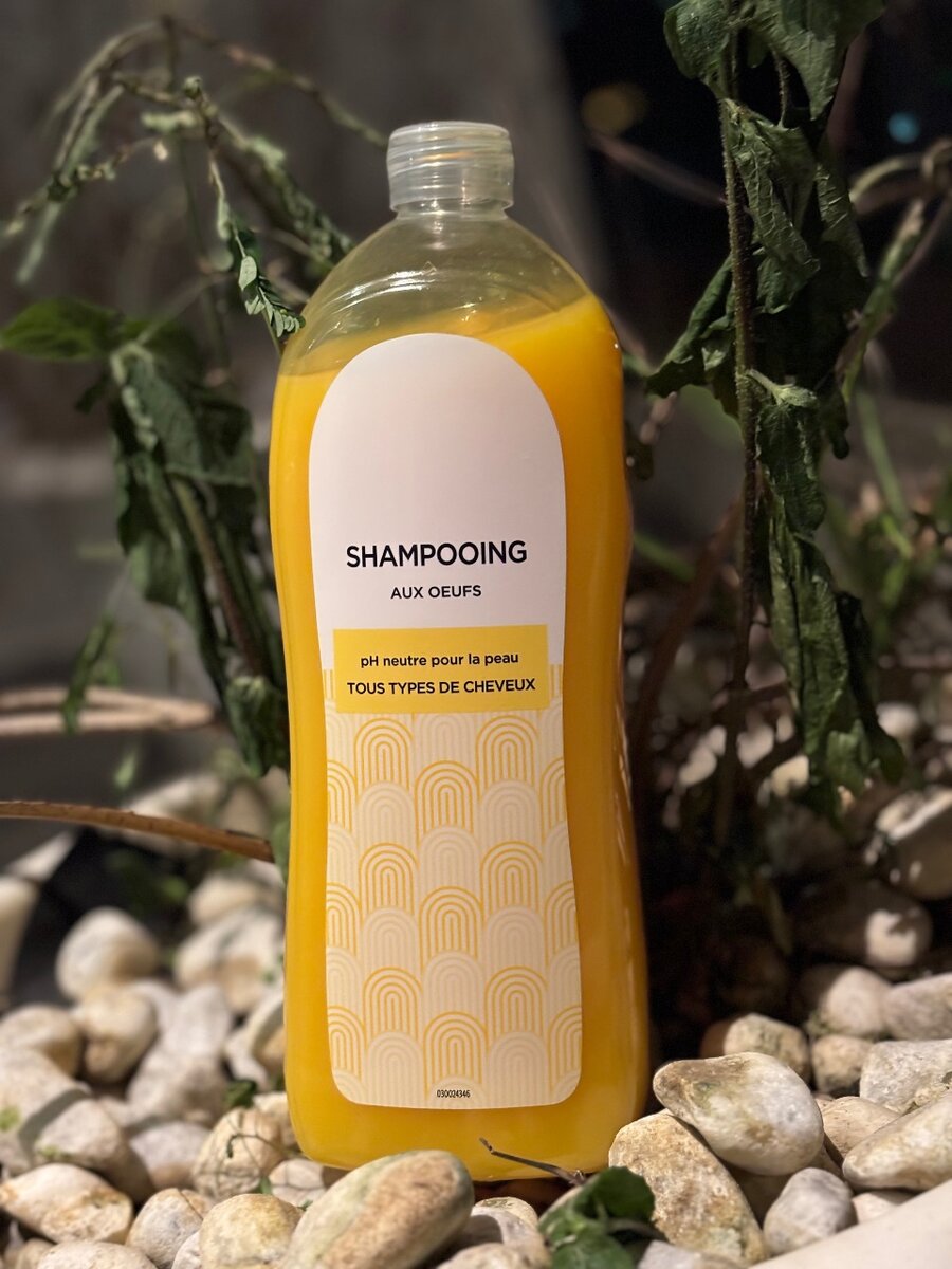 Shampooing aux Œufs Naturel