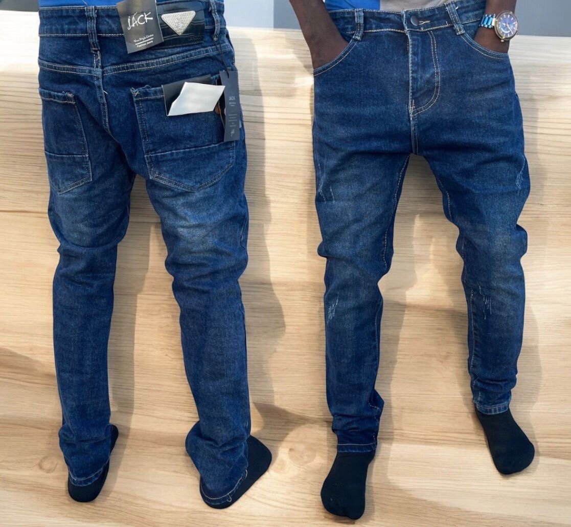 Jeans Homme Mode Slim
