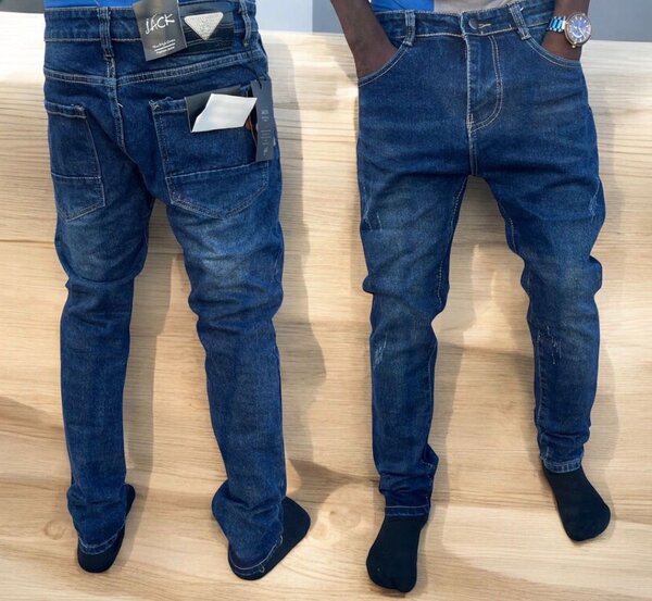 Jeans Homme Mode Slim