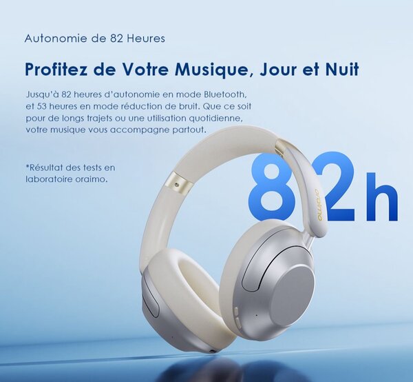 Casque Bluetooth ANC Oraimo
