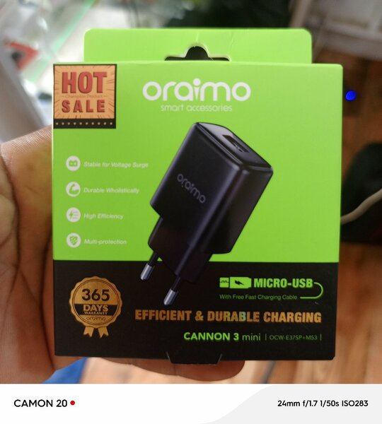 Chargeur Oraimo originale