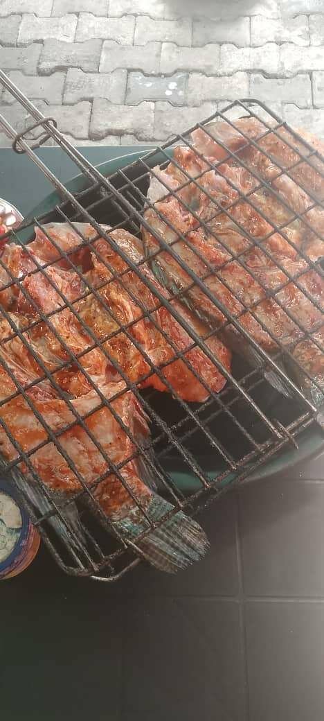 Kariba grilled bream fish