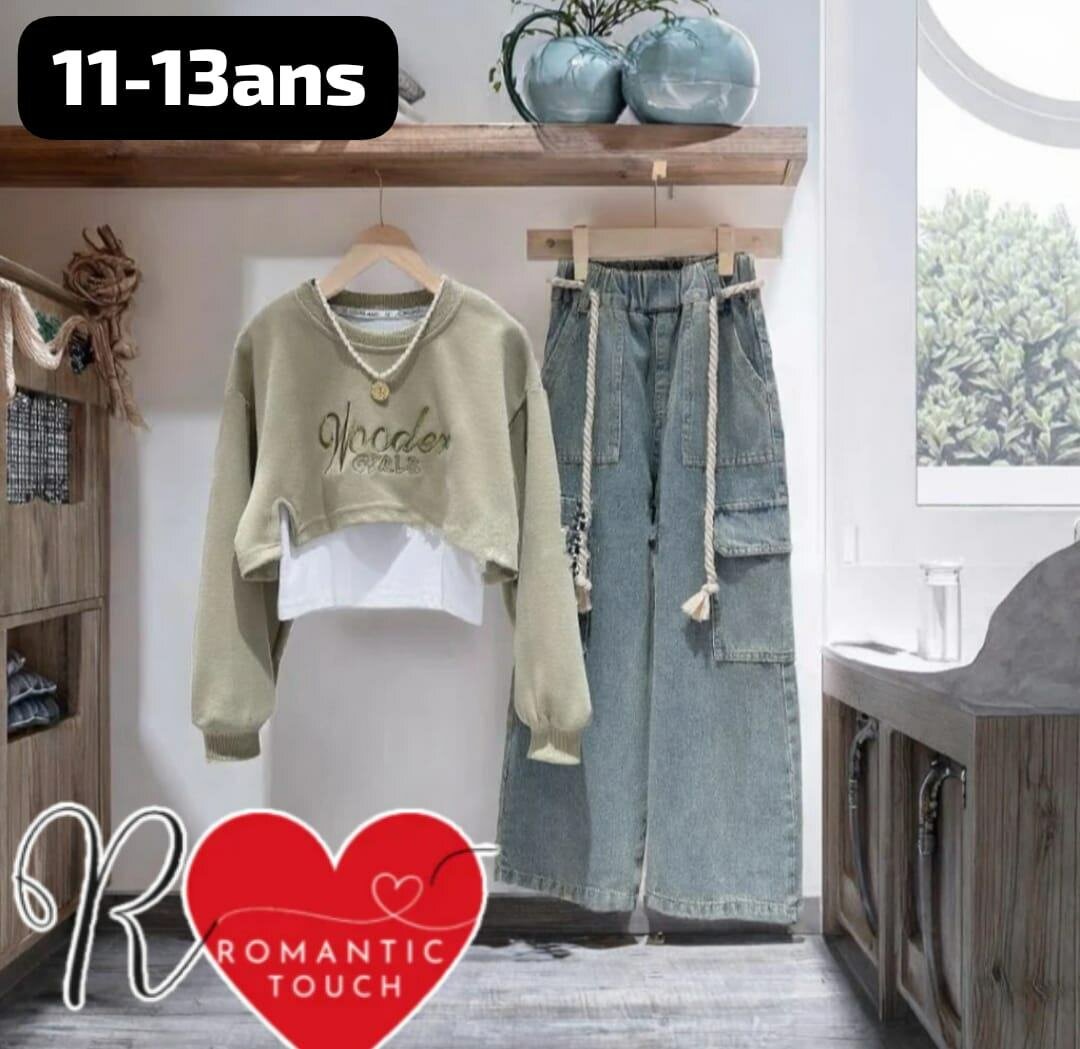 Chic ensemble stylé pour fille