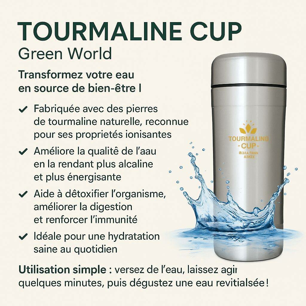 Gourde Ionisante Tourmaline