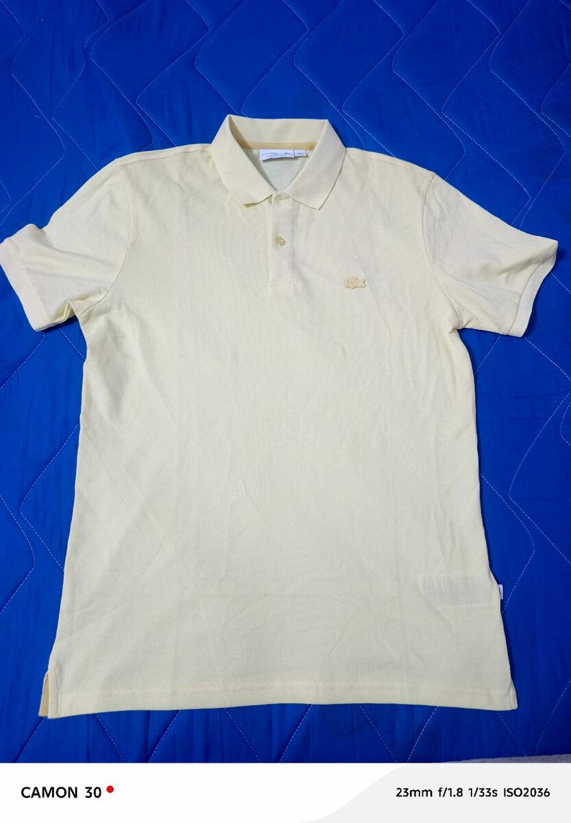 Polo Lacoste Classique Beige