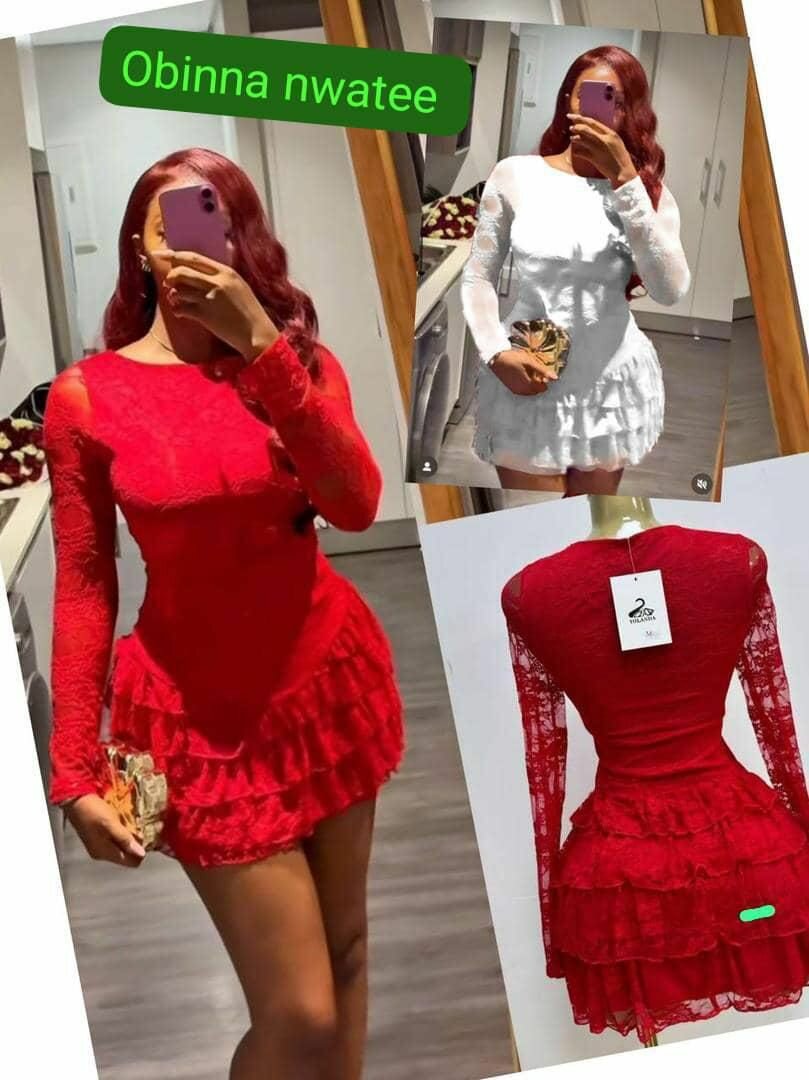 Robe en dentelle élégante