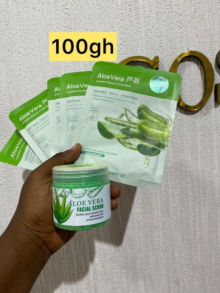 Facial scrub and mask