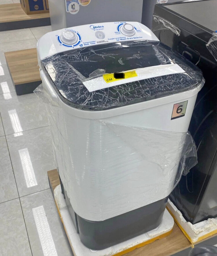 Lave-linge semi-automatique compact