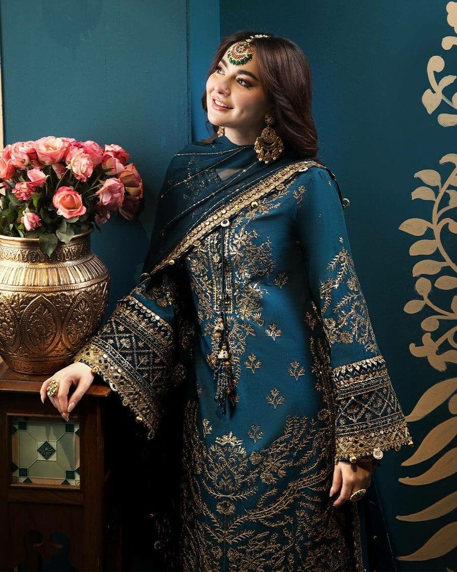 Fabric chiffon & malai