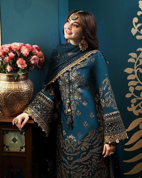 Fabric chiffon & malai