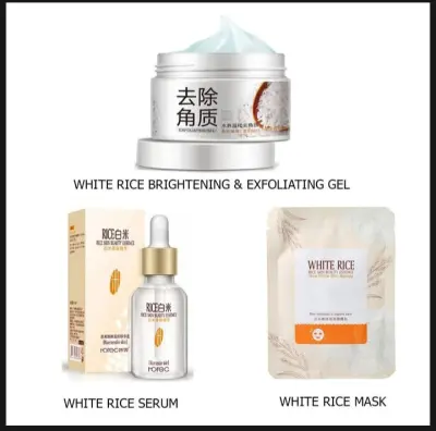 Bio aqua pack of 3 skin care series kit