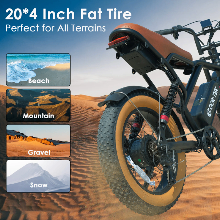 Vélo Électrique Tout-Terrain 1000W