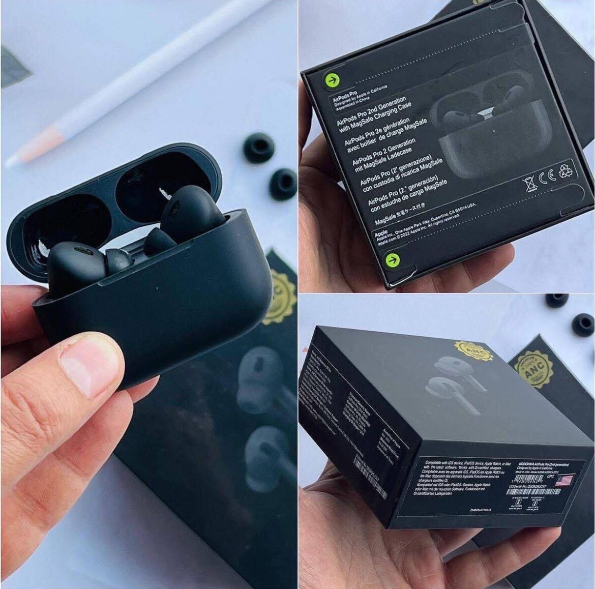 Wireless Noise-Canceling Earbuds