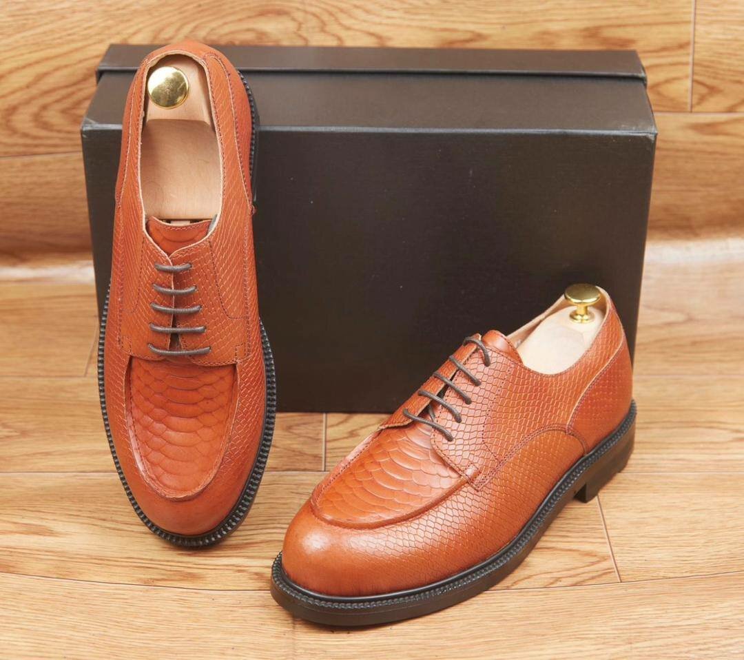 Chaussures habillées en cuir élégantes