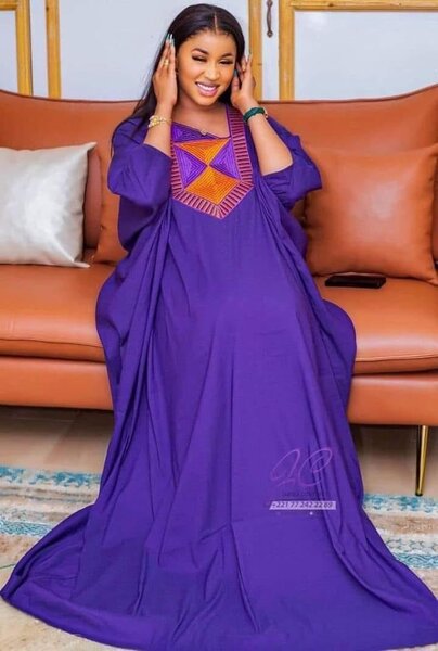 Robe Maxi Style Africain Élégante