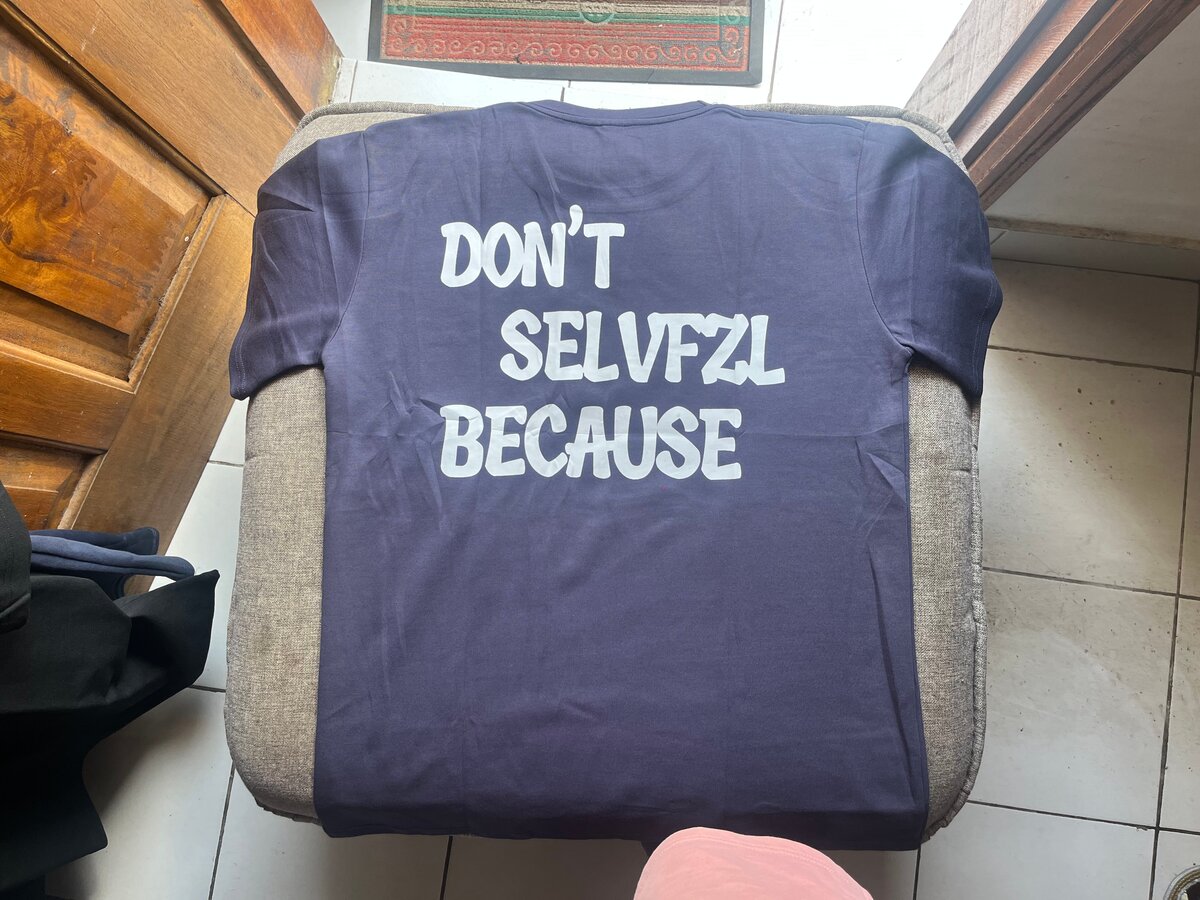 T-Shirt "Don't SELVF2L"