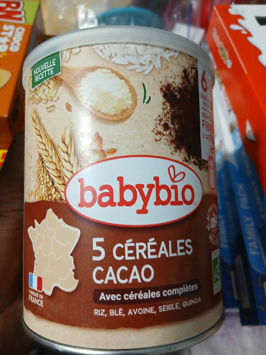 Babybio Céréales Cacao