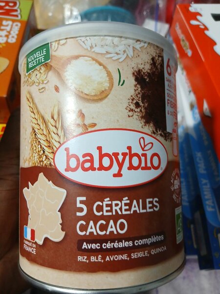 Babybio Céréales Cacao