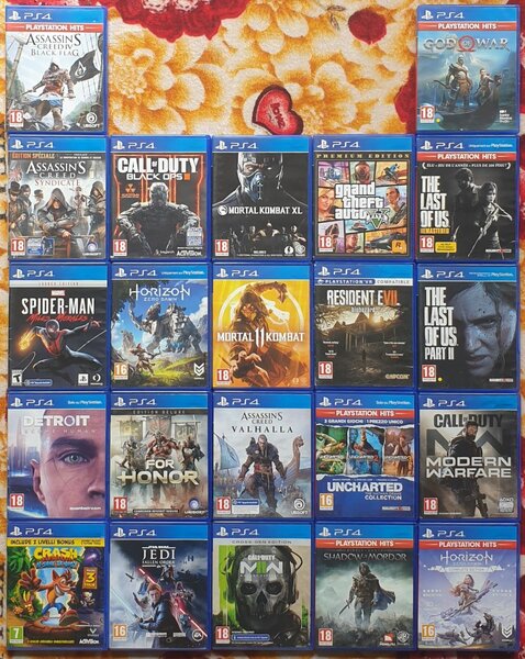 CD PS4, les CD sont propres