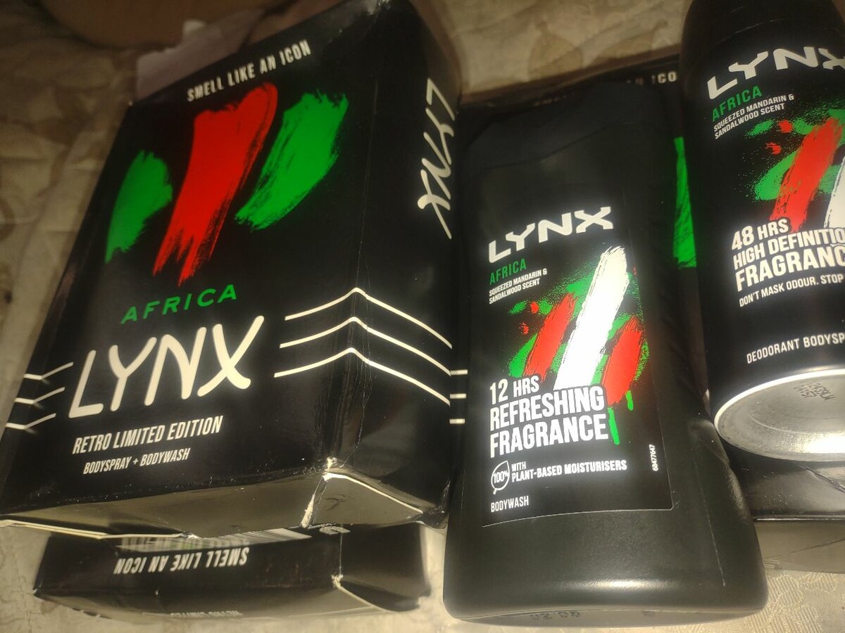 Lynx Africa Body Spray