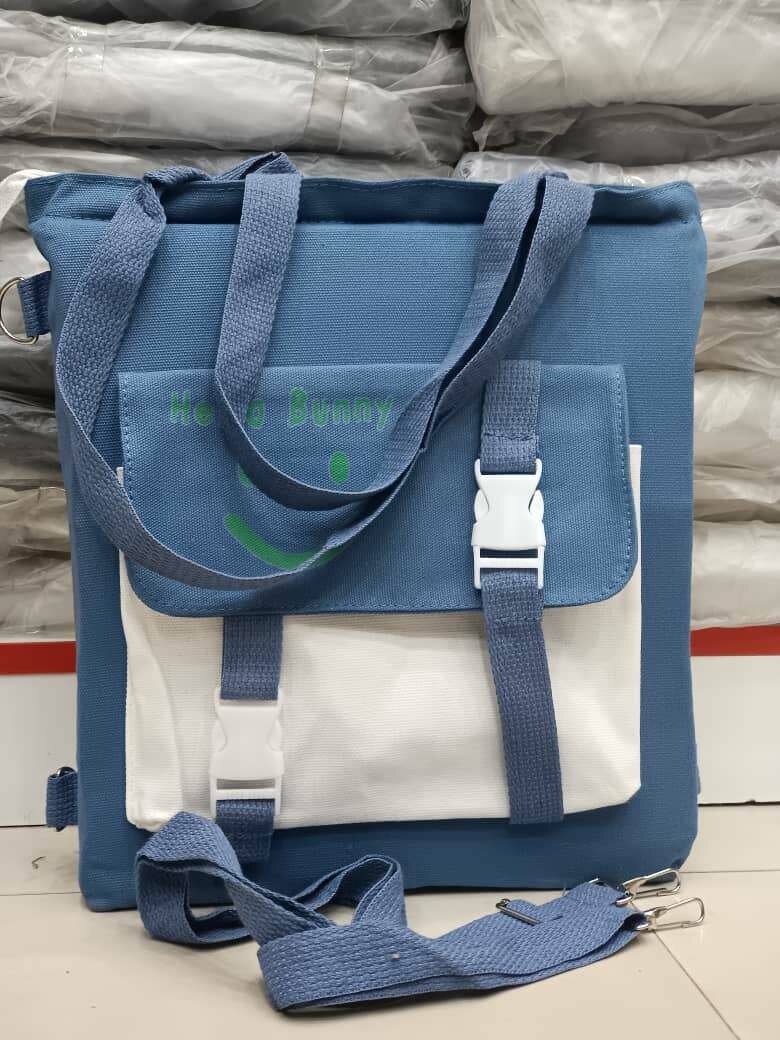 Laptop and book bags