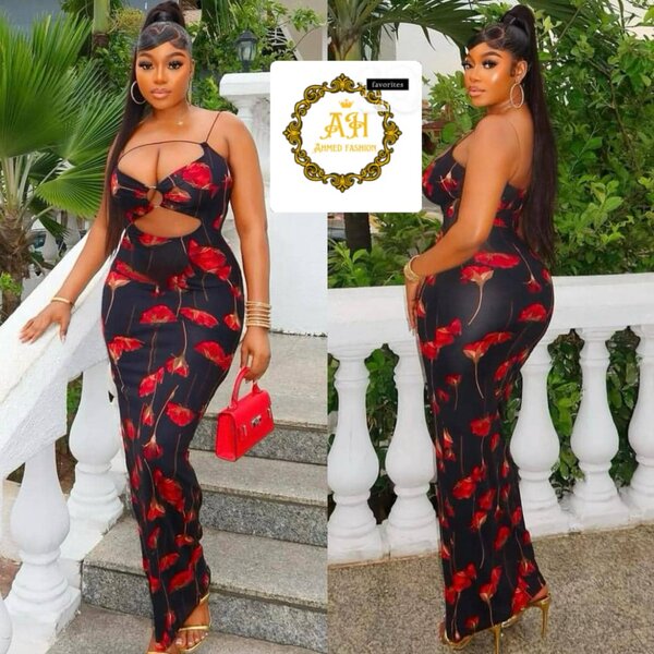 Robe Longue Fleurie Élégante