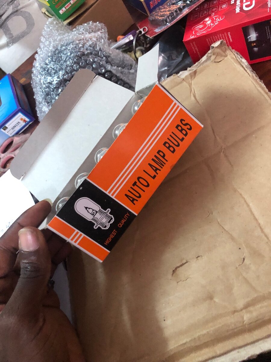 Ampoules de lampe de moto