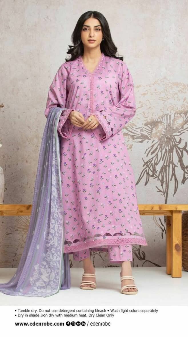 Printed lawn