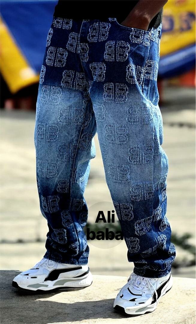 Jeans décontractés imprimés