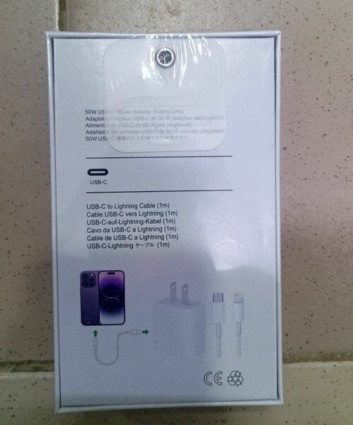 Chargeur iphone 50W