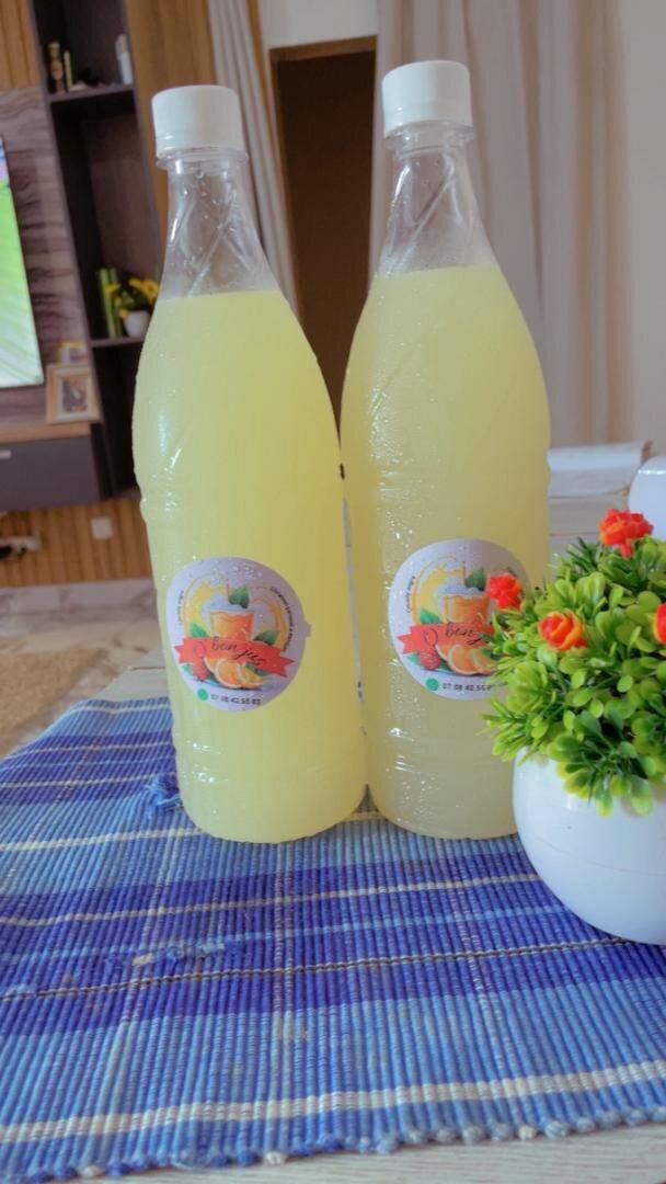 Jus de citron 2 bouteille