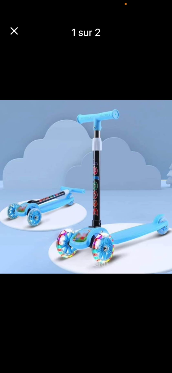 Trottinette Enfant Lumineuse